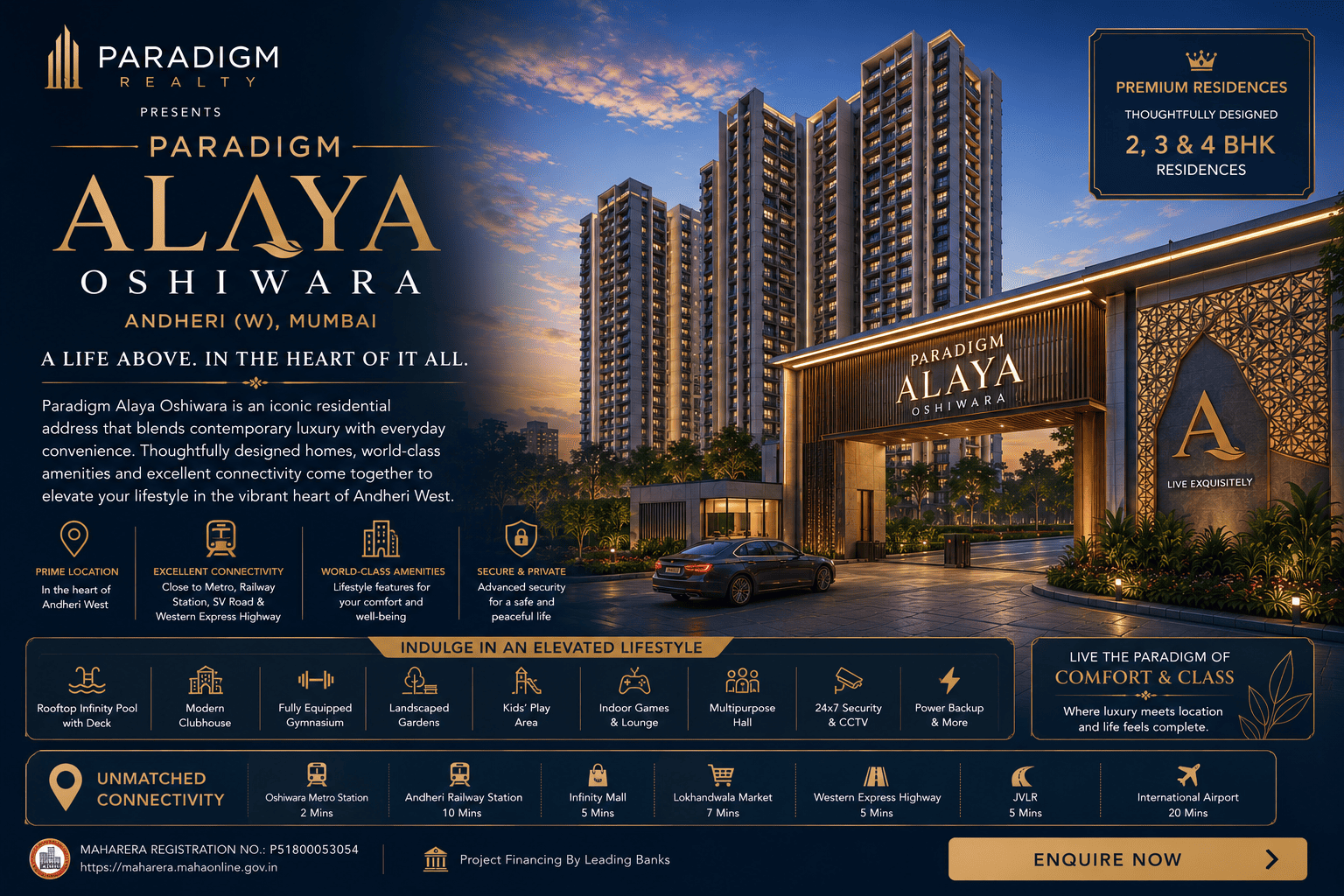 Paradigm Alaya Oshiwara - Premium Residences Mumbai