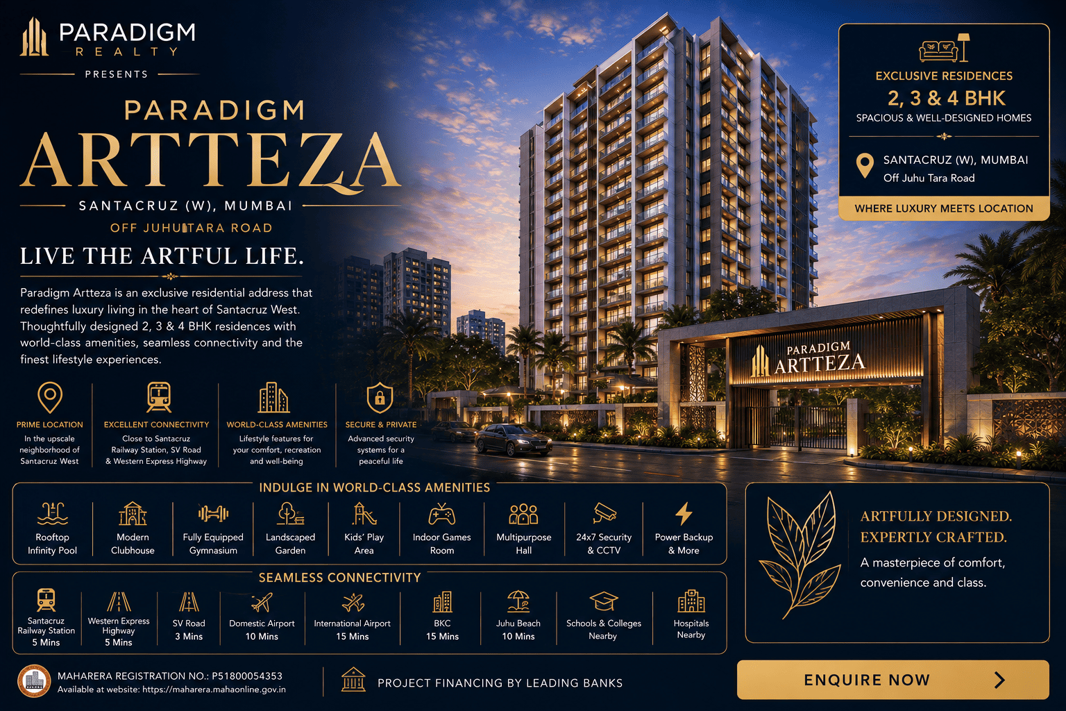 Paradigm Artteza - Luxury Apartments Mumbai